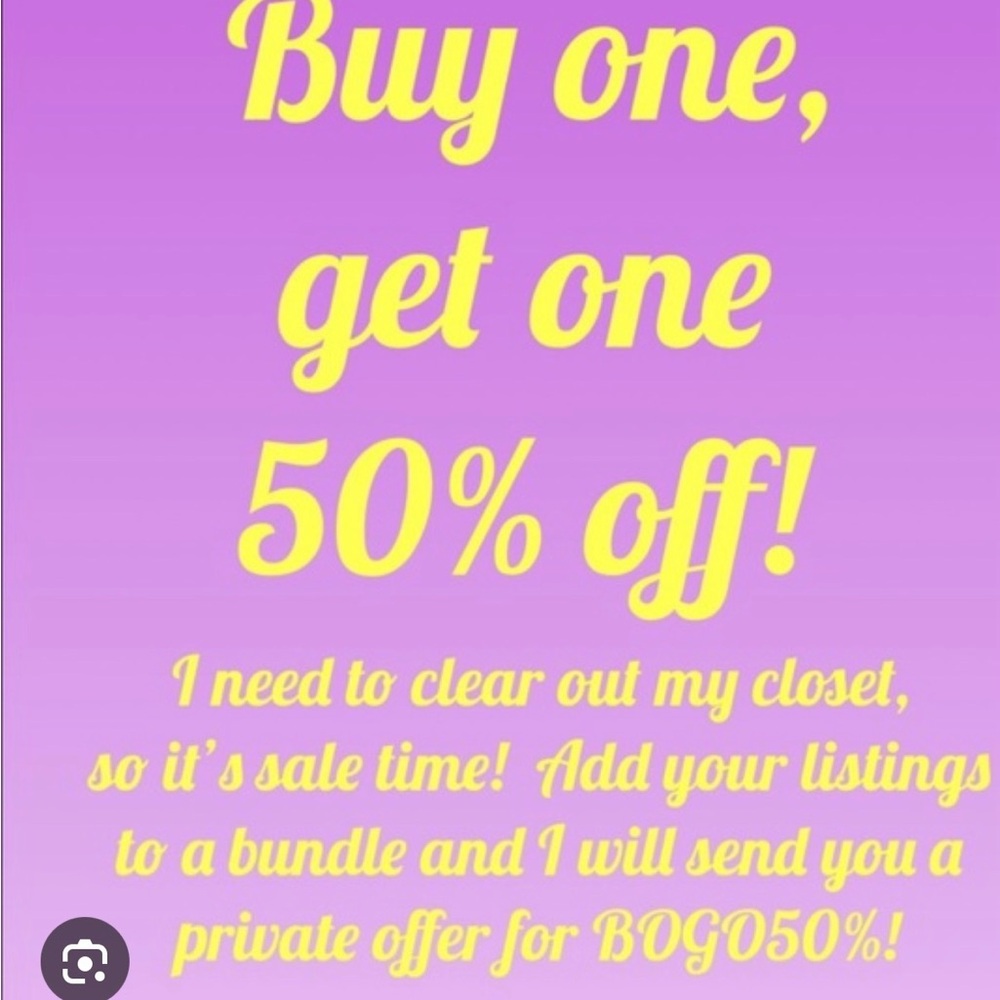Promotional Sale Notice
